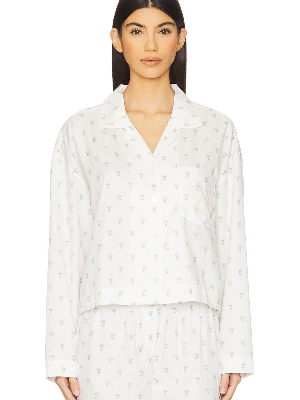 Dairy Boy Powder Blue Elizabeth Sleep Shirt